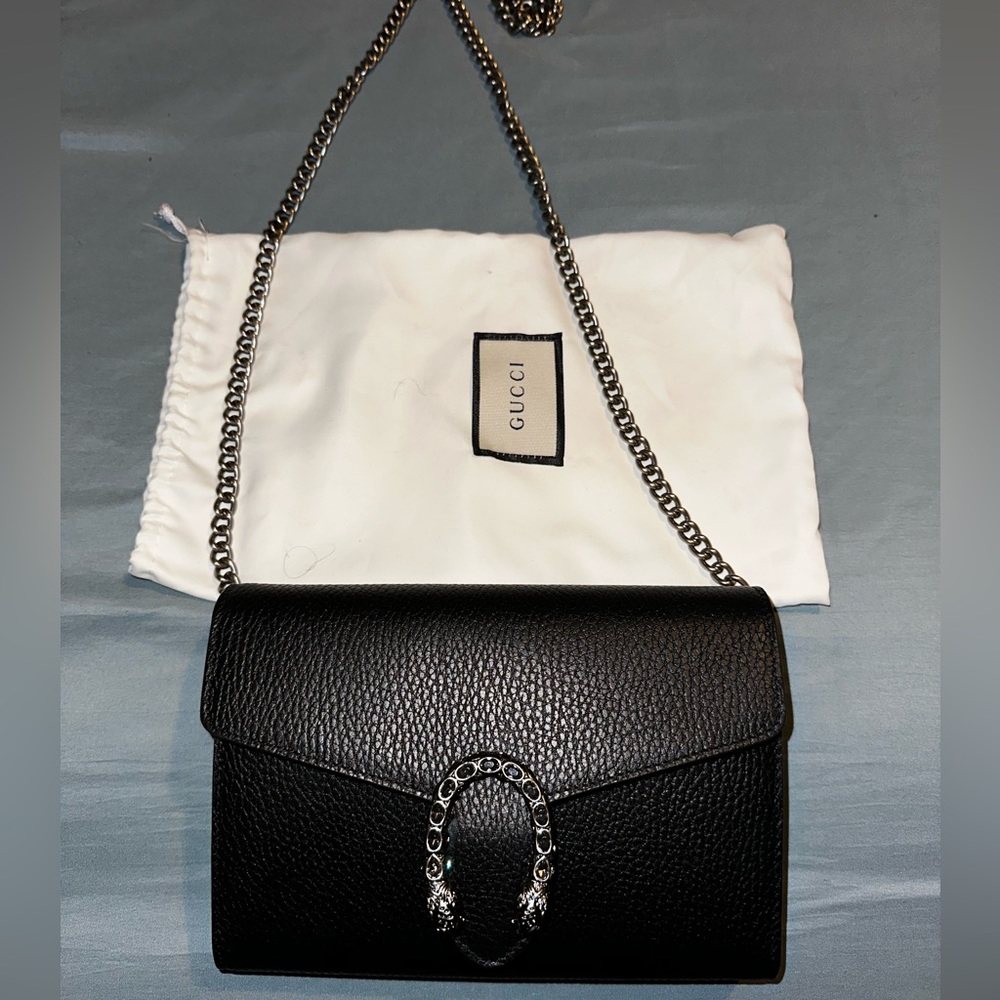 GUCCI DIONYSUS BLACK 100% AUTHENTIC